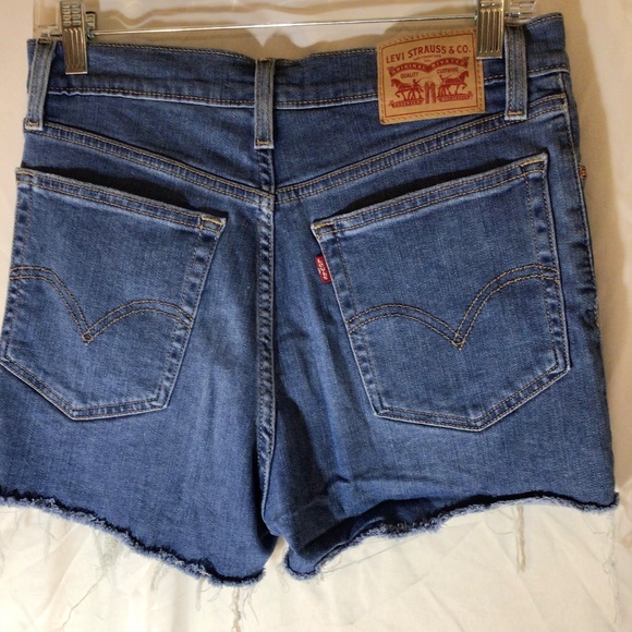 COPY - Levi Strauss women’s shorts blue - Picture 1 of 10
